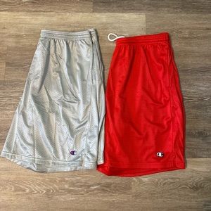 Pair of champion shorts